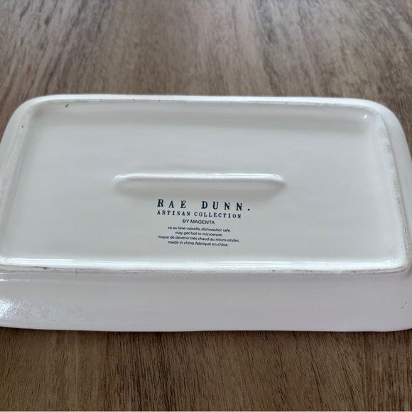 Large Rae Dunn Butter Dish - Picture 3 of 3